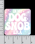 Dog Snob Era 3 inch holographic vinyl sticker