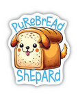 PuReBrEAd ShEpARd vinyl sticker