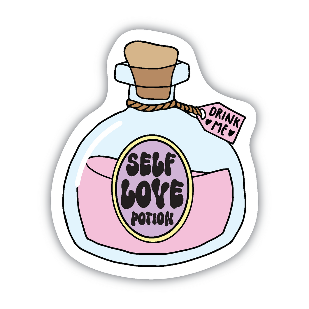 Self Love Potion vinyl sticker