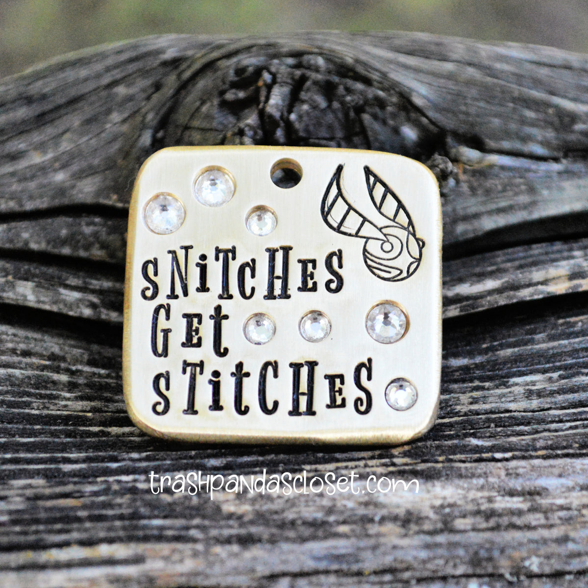 Snitches get stitches Trash Panda's Closet