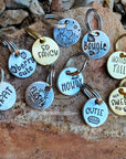 Tiny Classic Collar Tag - Trash Panda's Closet