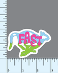 FastCAT vinyl sticker