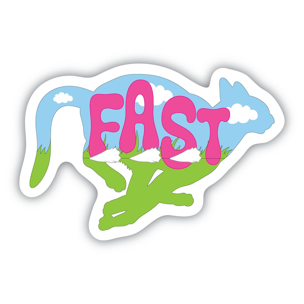 FastCAT vinyl sticker
