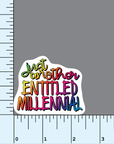 Just Another Entitled Millennial vinyl sticker