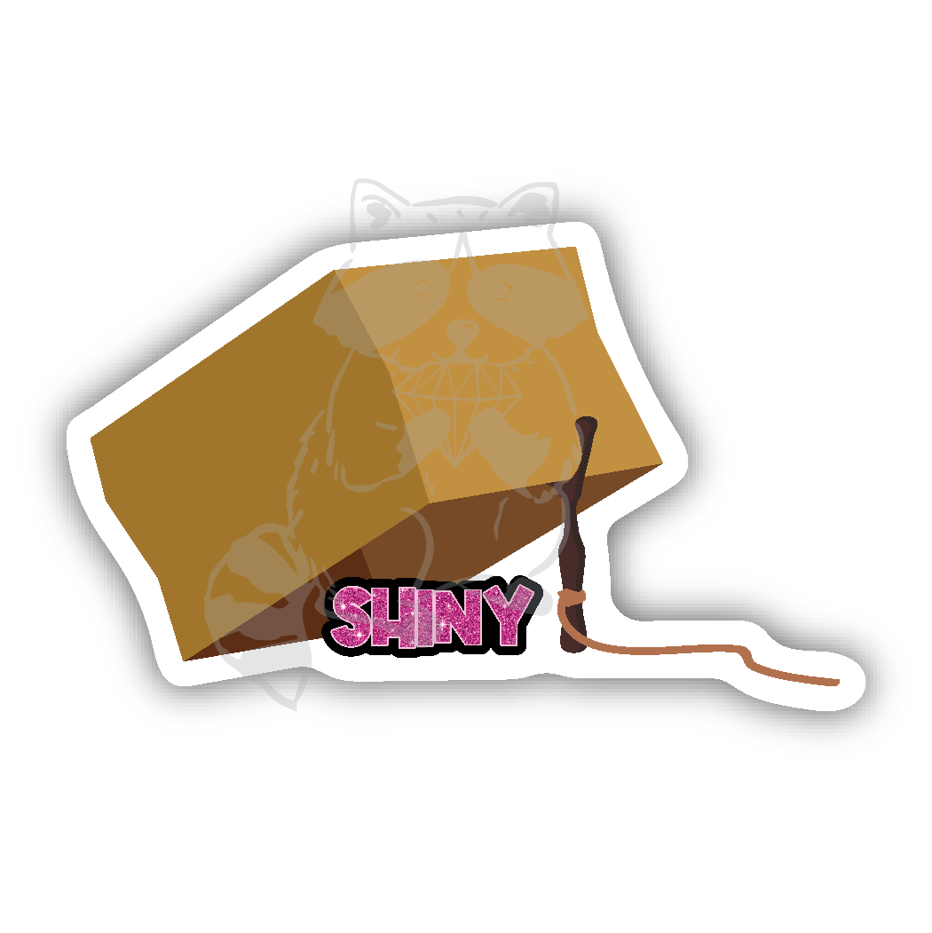 SHINY trap Sticker