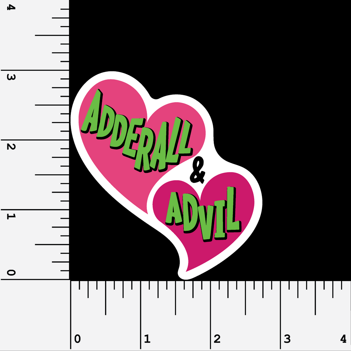 Advil Label Sticker Products – Trash Panda's Closet