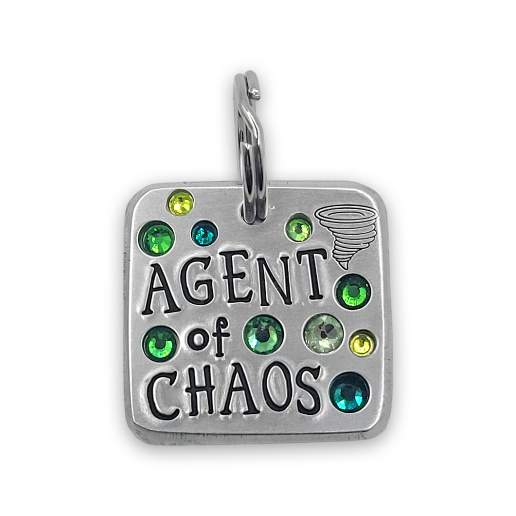 Agent of Chaos 1.25 inch ditto tag