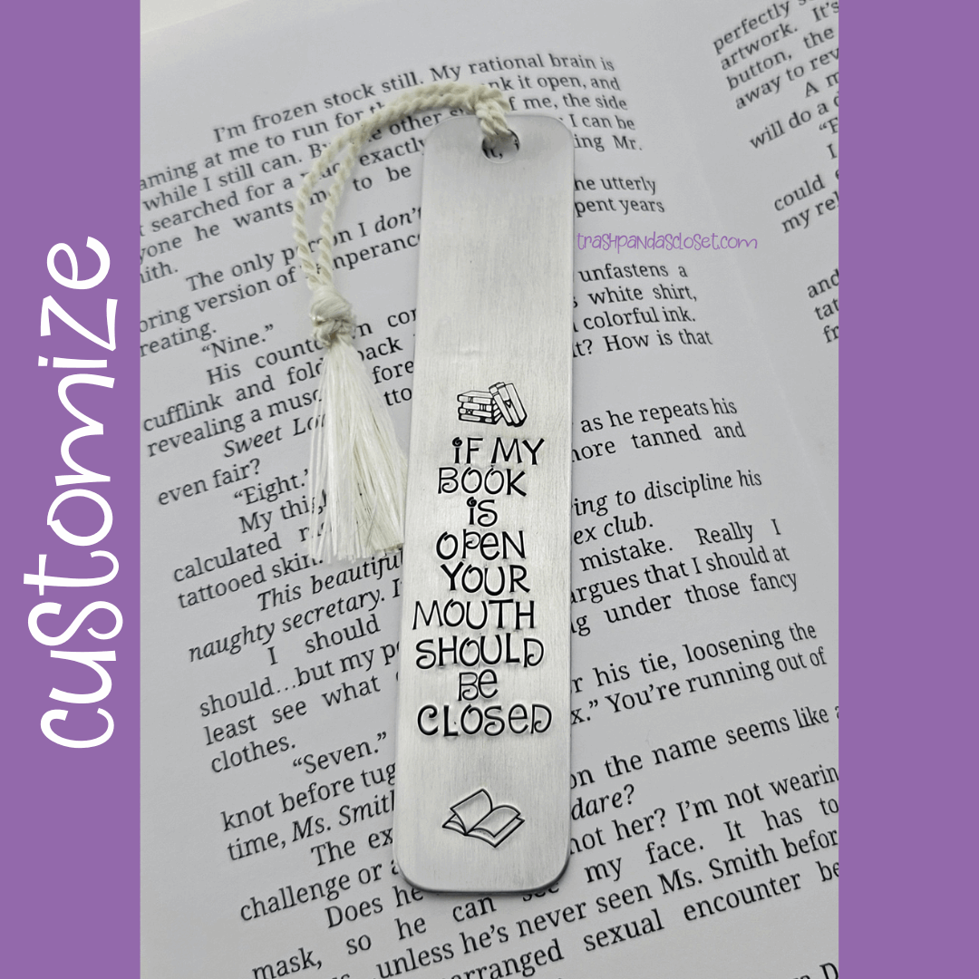 Custom Bookmark - Trash Panda's Closet