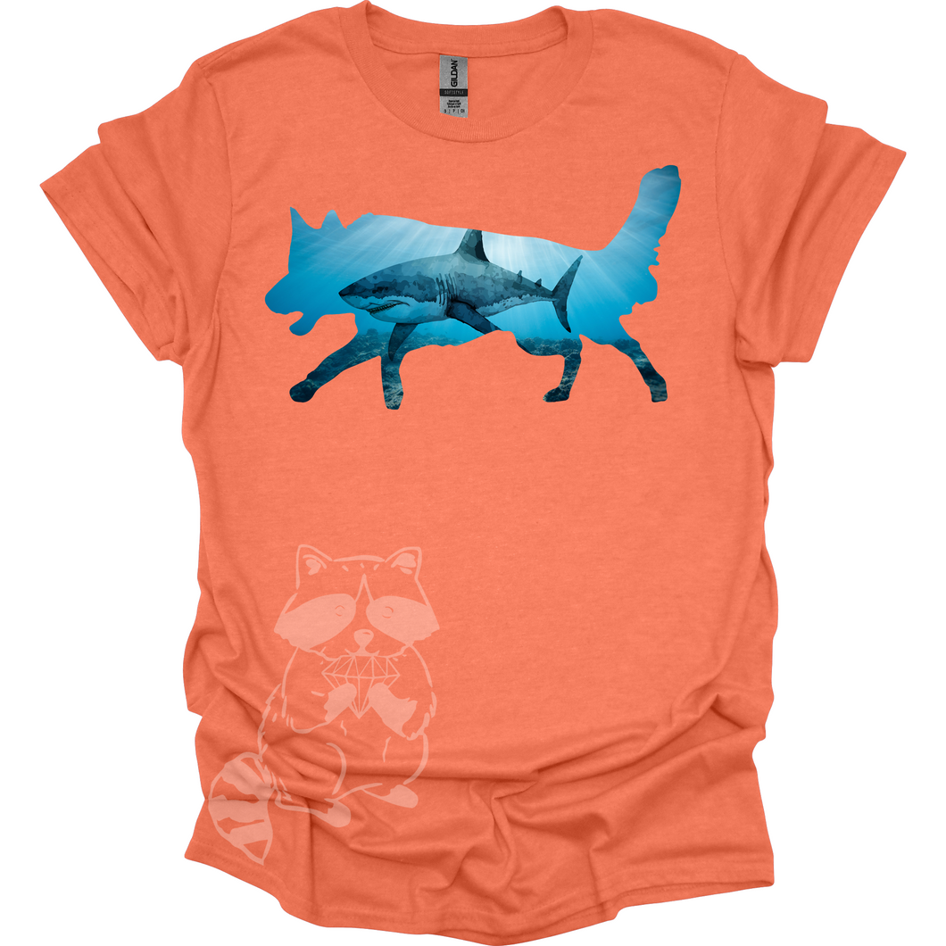 Border Collie Shark T-Shirt