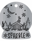 Forest Snow Globe limited release tags