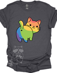 Rainbow Cat Butt T-Shirt