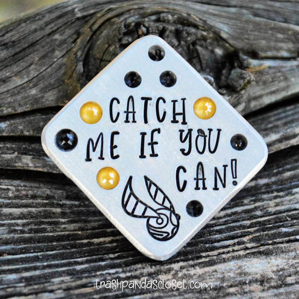 Catch me if you can 1.25" ditto tag - Trash Panda's Closet