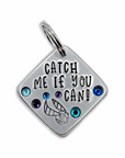 Catch me if you can 1.25" ditto tag - Trash Panda's Closet