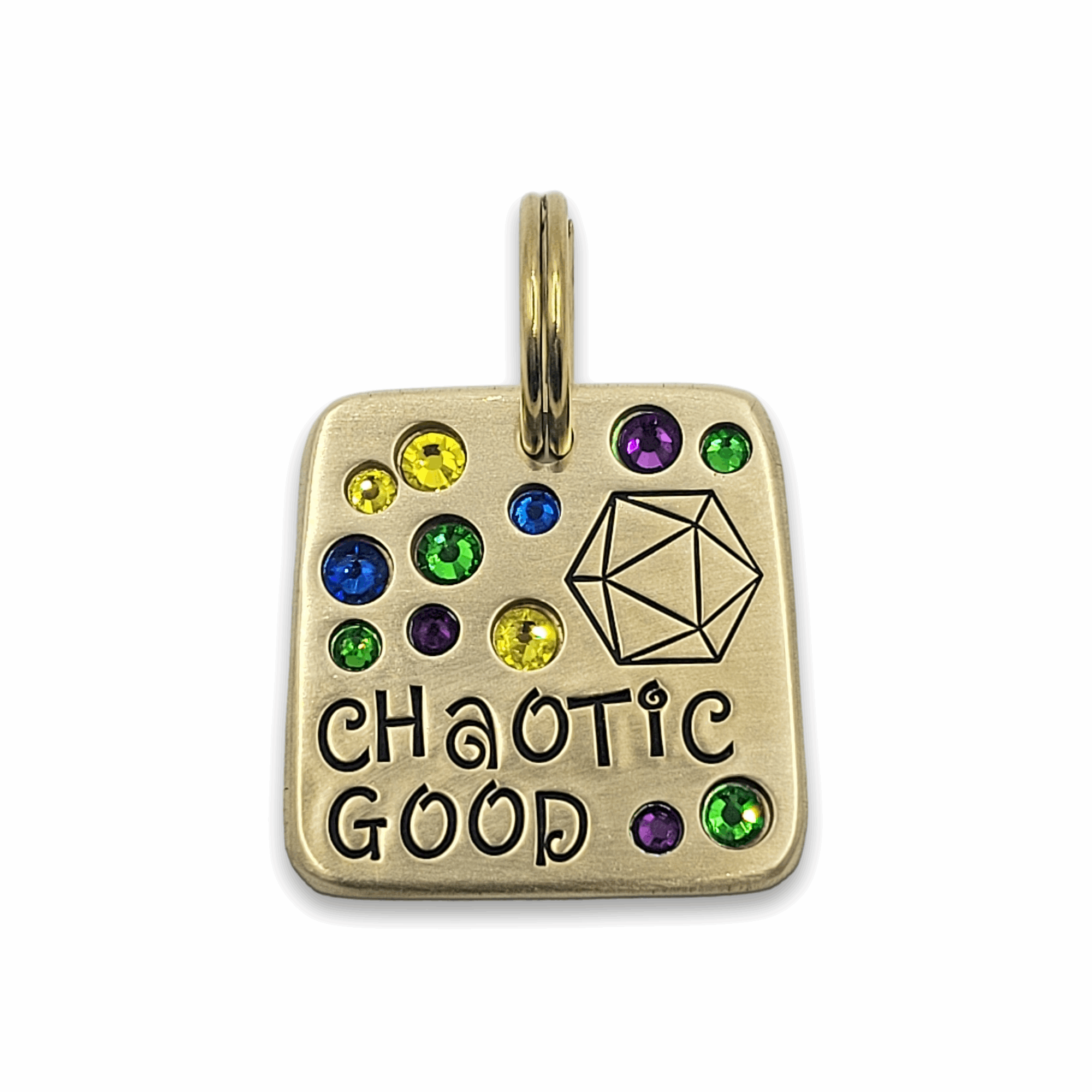 Chaotic Good  1.25&quot; ditto tag - Trash Panda&#39;s Closet