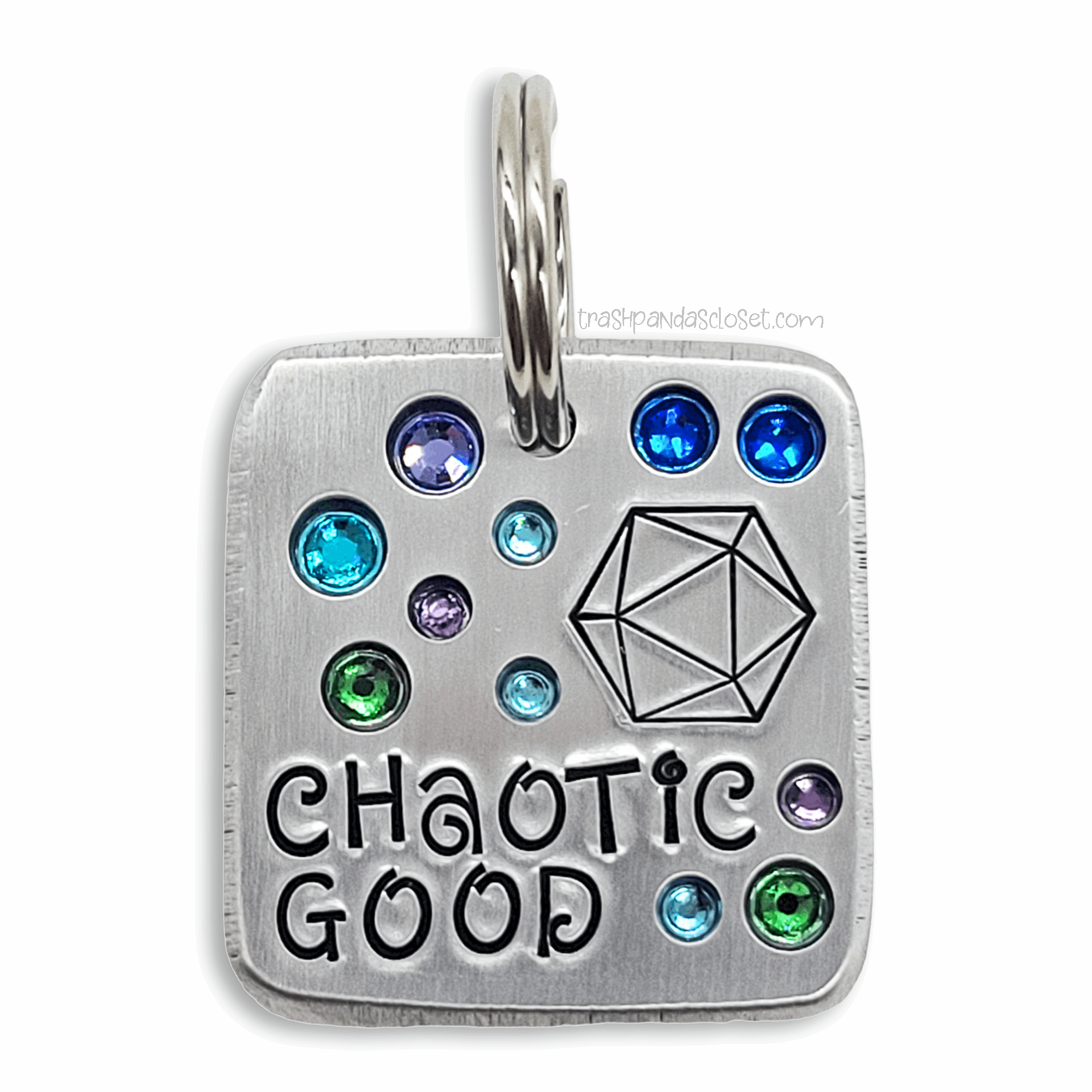 Chaotic Good  1.25" ditto tag - Trash Panda's Closet