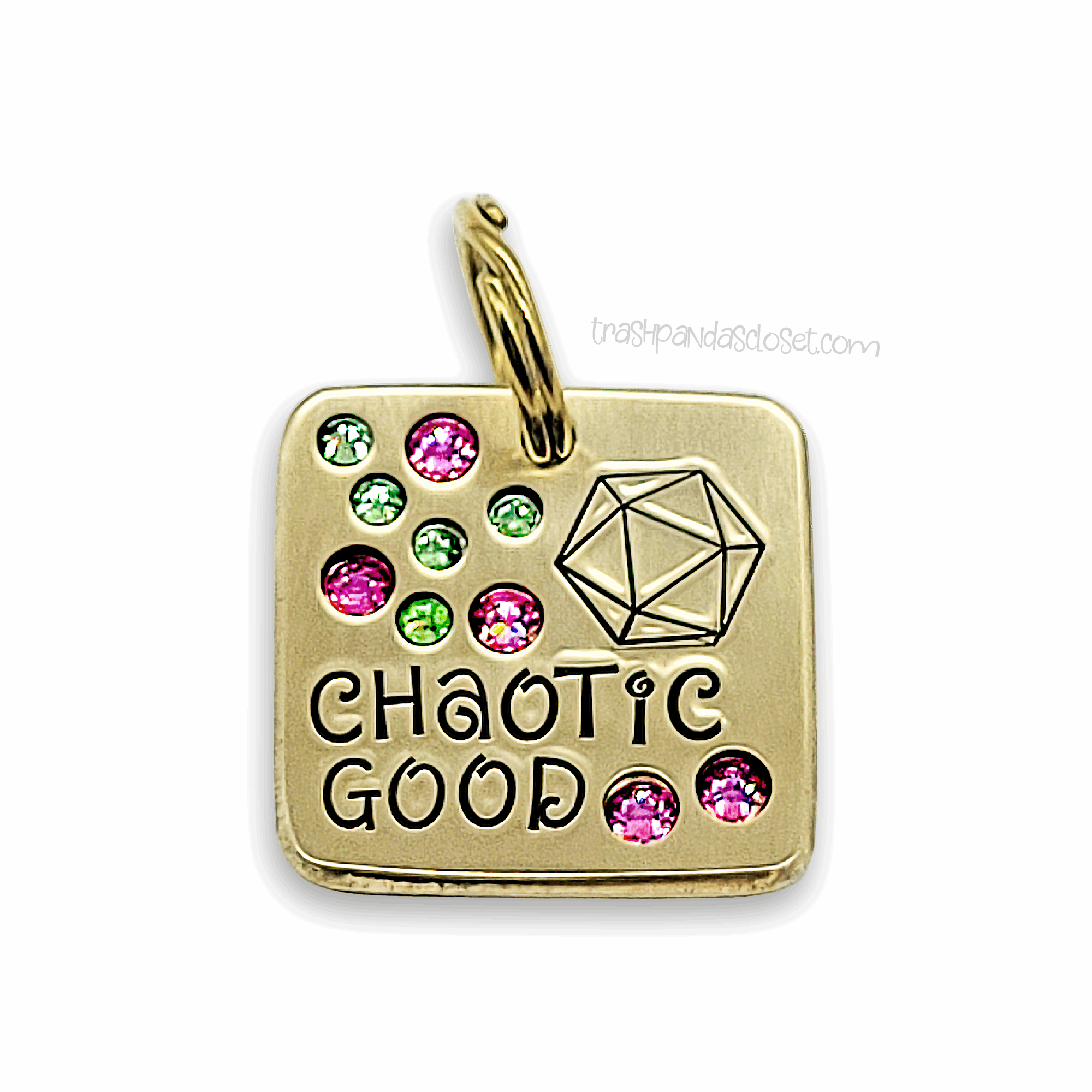 Chaotic Good  1.25" ditto tag - Trash Panda's Closet