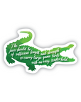 Gator Breed Standard Sticker