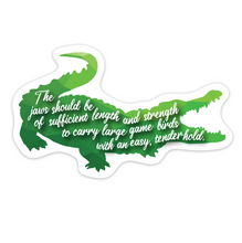 Load image into Gallery viewer, Gator Breed Standard Sticker
