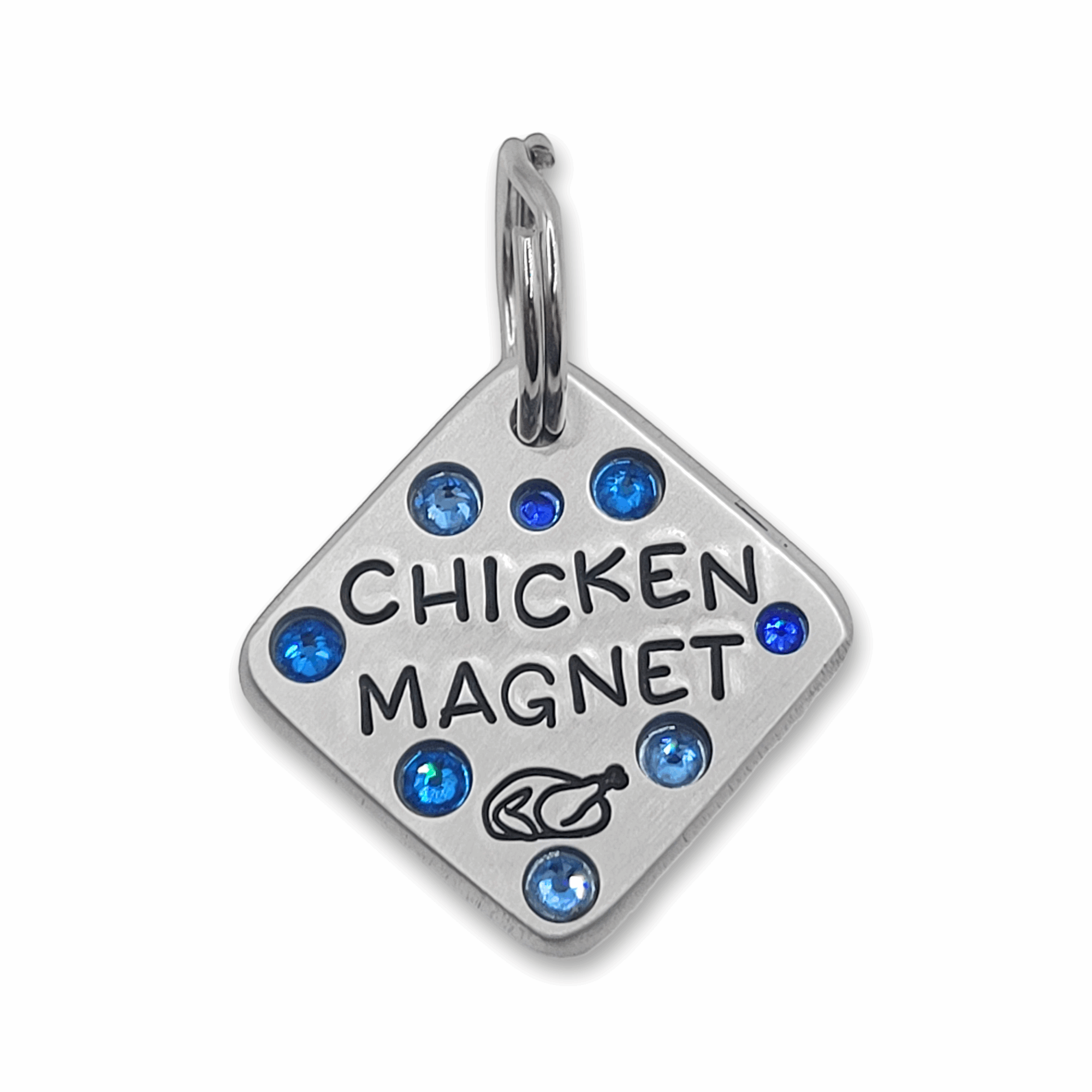 Chicken Magnet 1.25" ditto tag