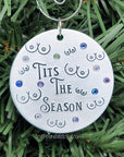 Custom 2" Round Aluminum Ornament