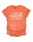 I Have Concepts of a Plan- Scent Work Graphic T-shirt