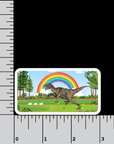 Lure Coursing Velociraptor Waterproof Vinyl 3 inch Sticker