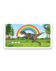 Lure Coursing Velociraptor Waterproof Vinyl 3 inch Sticker