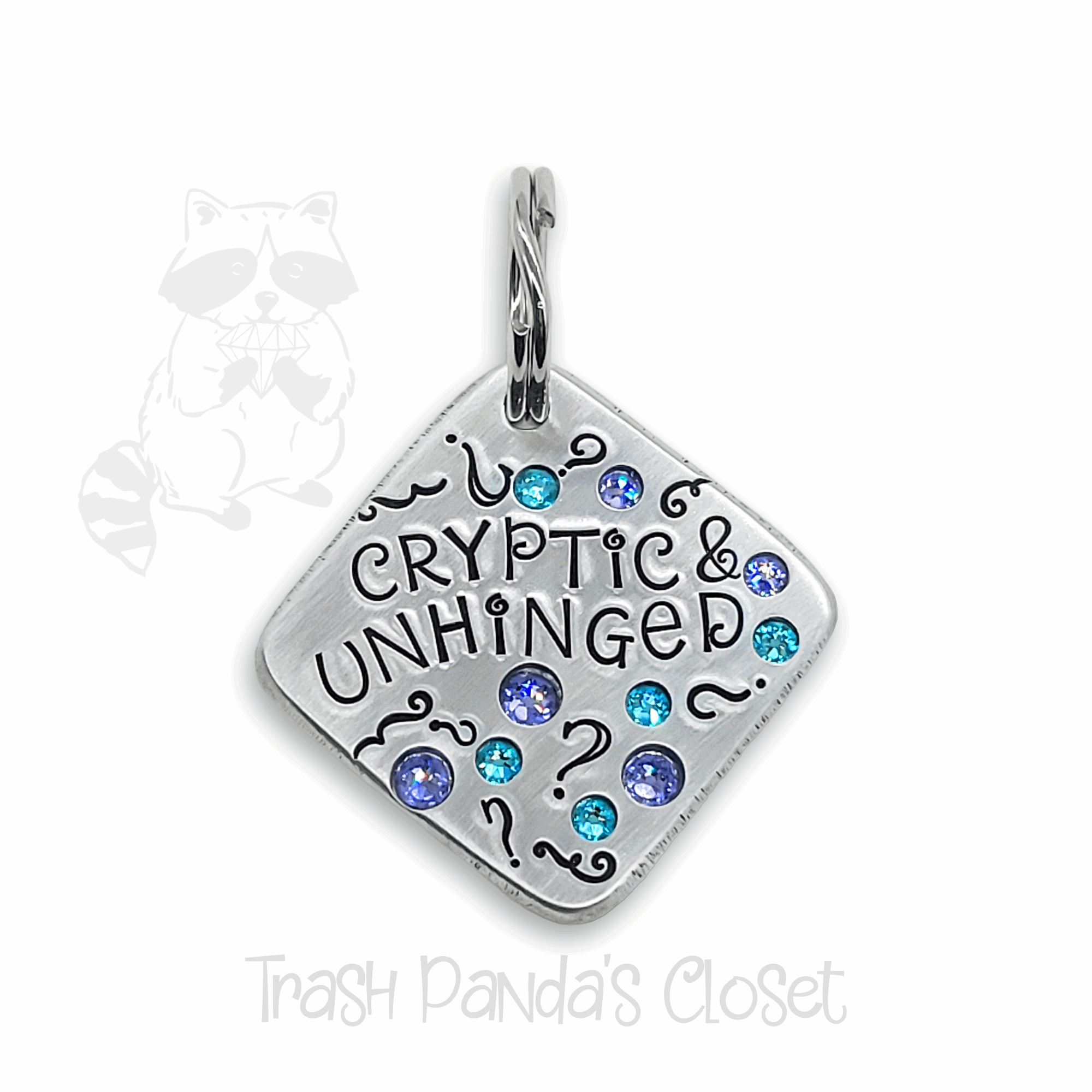 Cryptic and Unhinged 1.25&quot; ditto tag