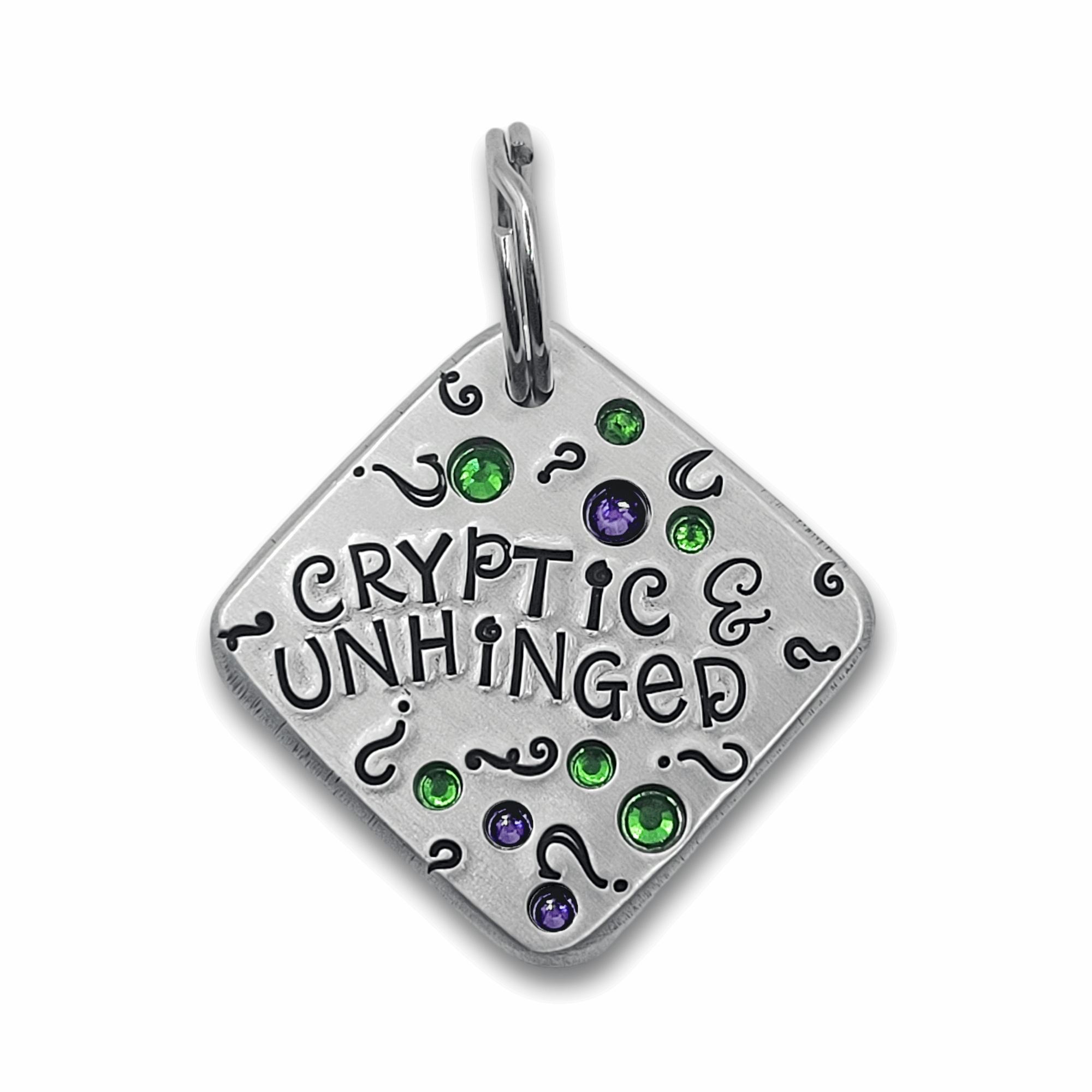 Cryptic and Unhinged 1.25&quot; ditto tag