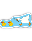 Duck Duck Goose vinyl sticker