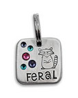 Feral 1" ditto tag- multiple designs!