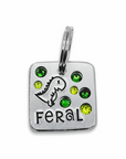 Feral 1" ditto tag- multiple designs! - Trash Panda's Closet