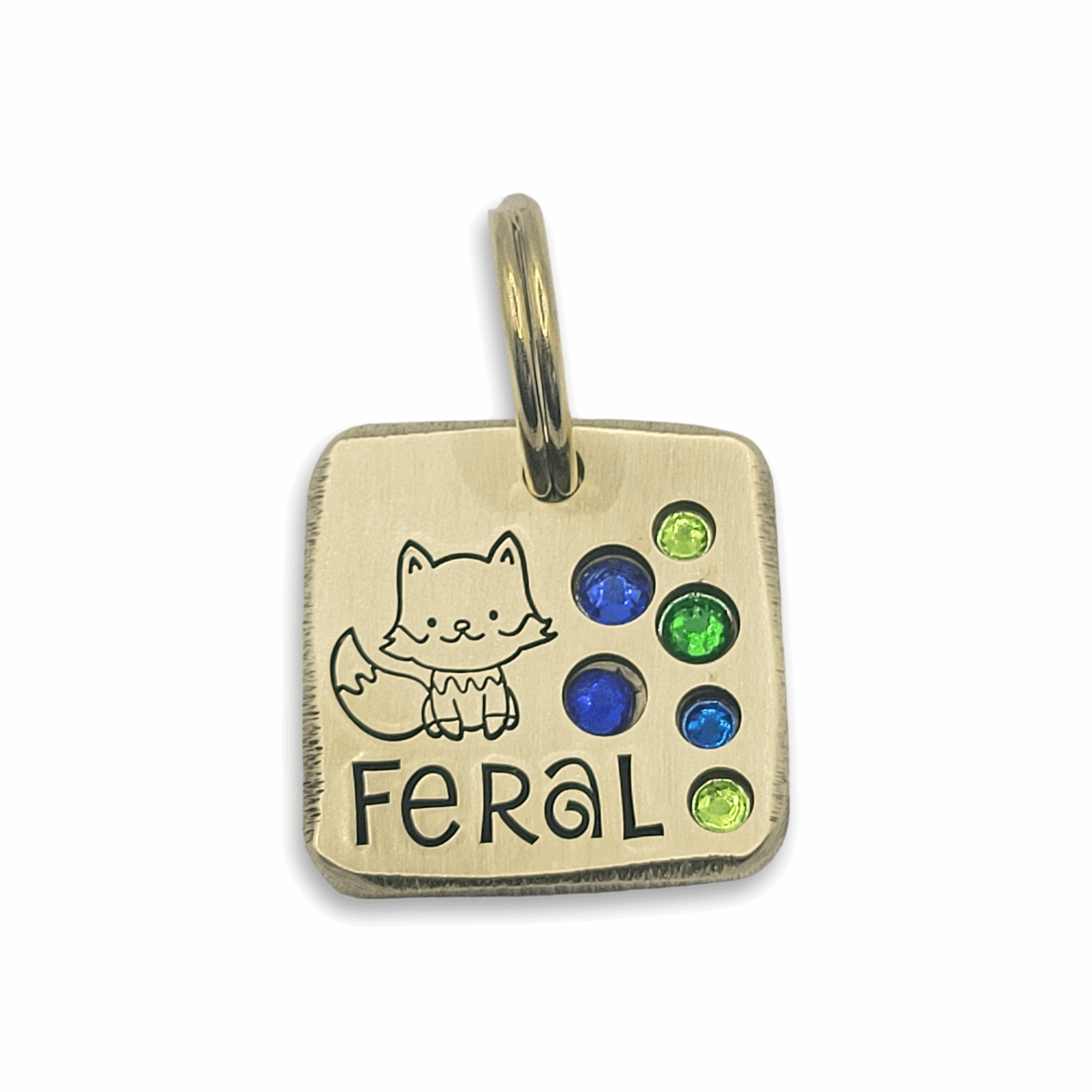 Feral 1" ditto tag- multiple designs! - Trash Panda's Closet