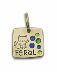 Feral 1" ditto tag- multiple designs! - Trash Panda's Closet