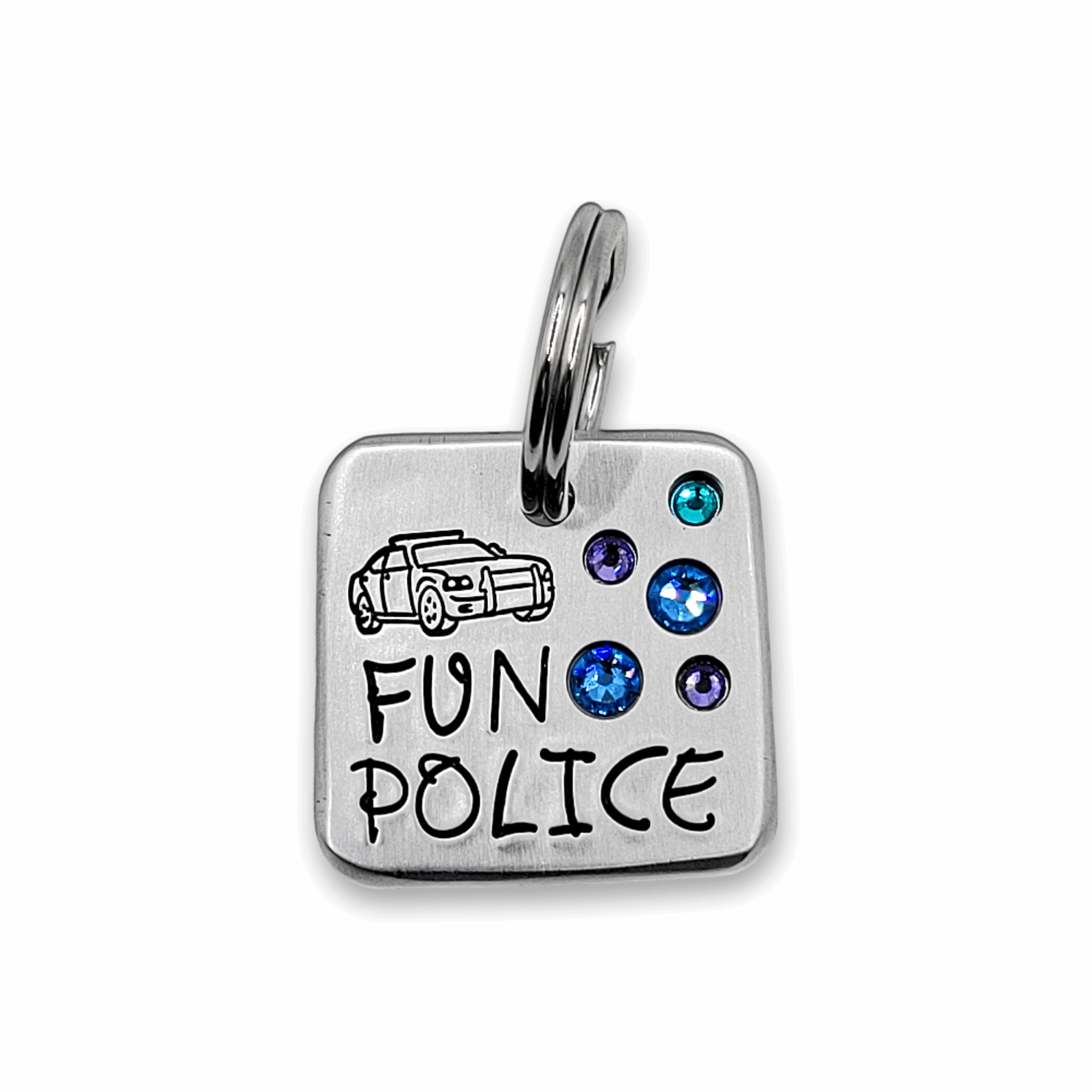 Fun Police 1" ditto tag - Trash Panda's Closet