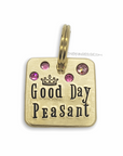 Good Day Peasant 1" ditto tag - Trash Panda's Closet