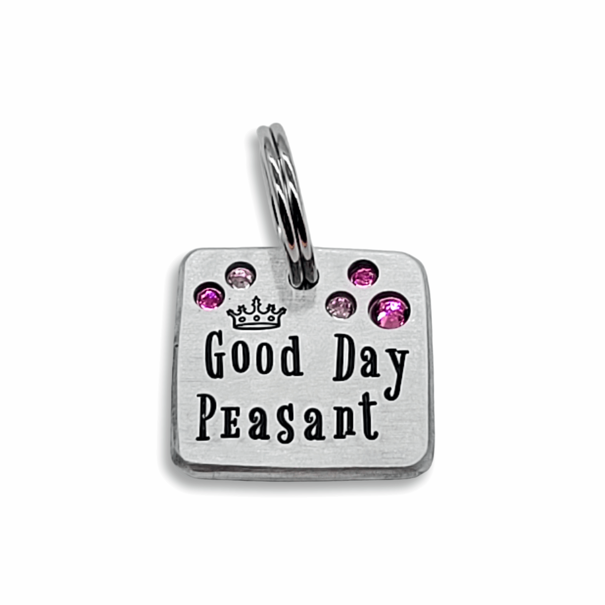 Good Day Peasant 1&quot; ditto tag - Trash Panda&#39;s Closet