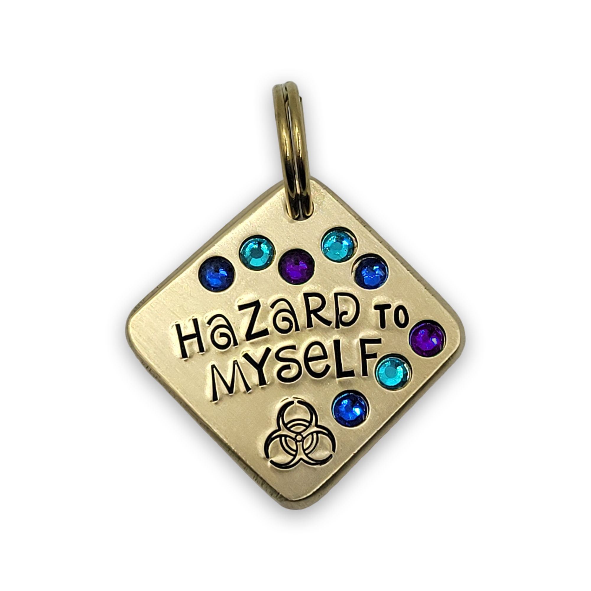 Hazard to myself  1.25" ditto tag - Trash Panda's Closet