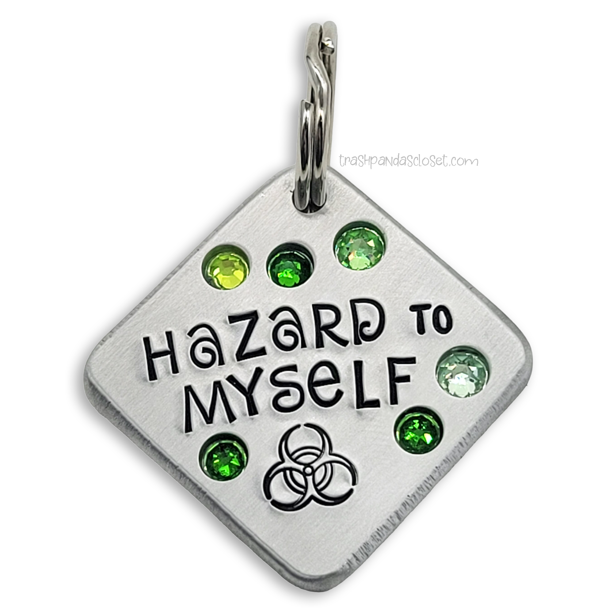 Hazard to myself  1.25" ditto tag - Trash Panda's Closet