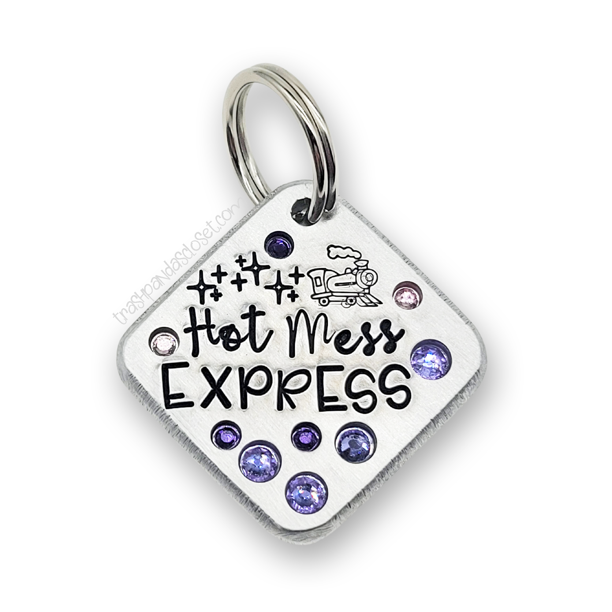 Hot Mess Express  1.25&quot; ditto tag - Trash Panda&#39;s Closet