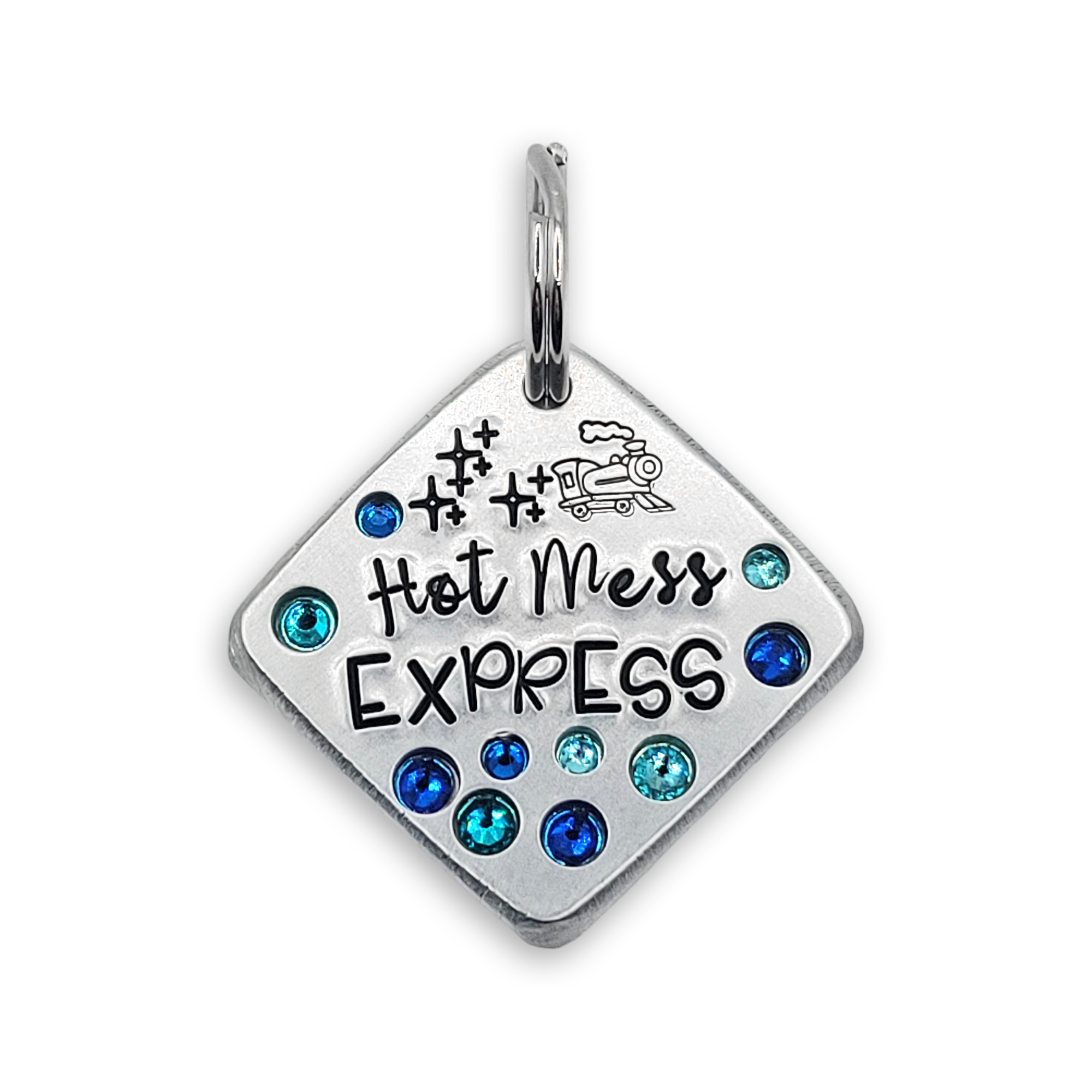 Hot Mess Express  1.25&quot; ditto tag - Trash Panda&#39;s Closet