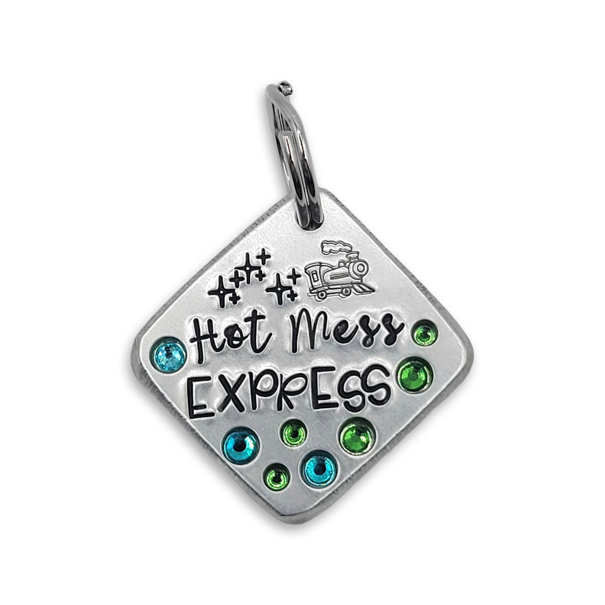 Hot Mess Express  1.25&quot; ditto tag - Trash Panda&#39;s Closet