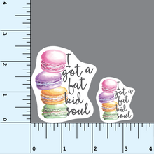 Load image into Gallery viewer, I Got A Fat Kid Soul vinyl sticker
