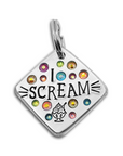 I Scream 1.25" ditto tag