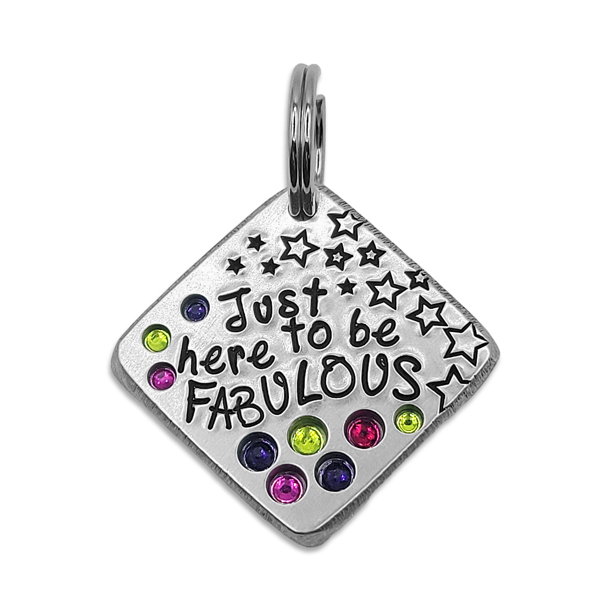 Just here to be fabulous 1.25&quot; ditto tag - Trash Panda&#39;s Closet