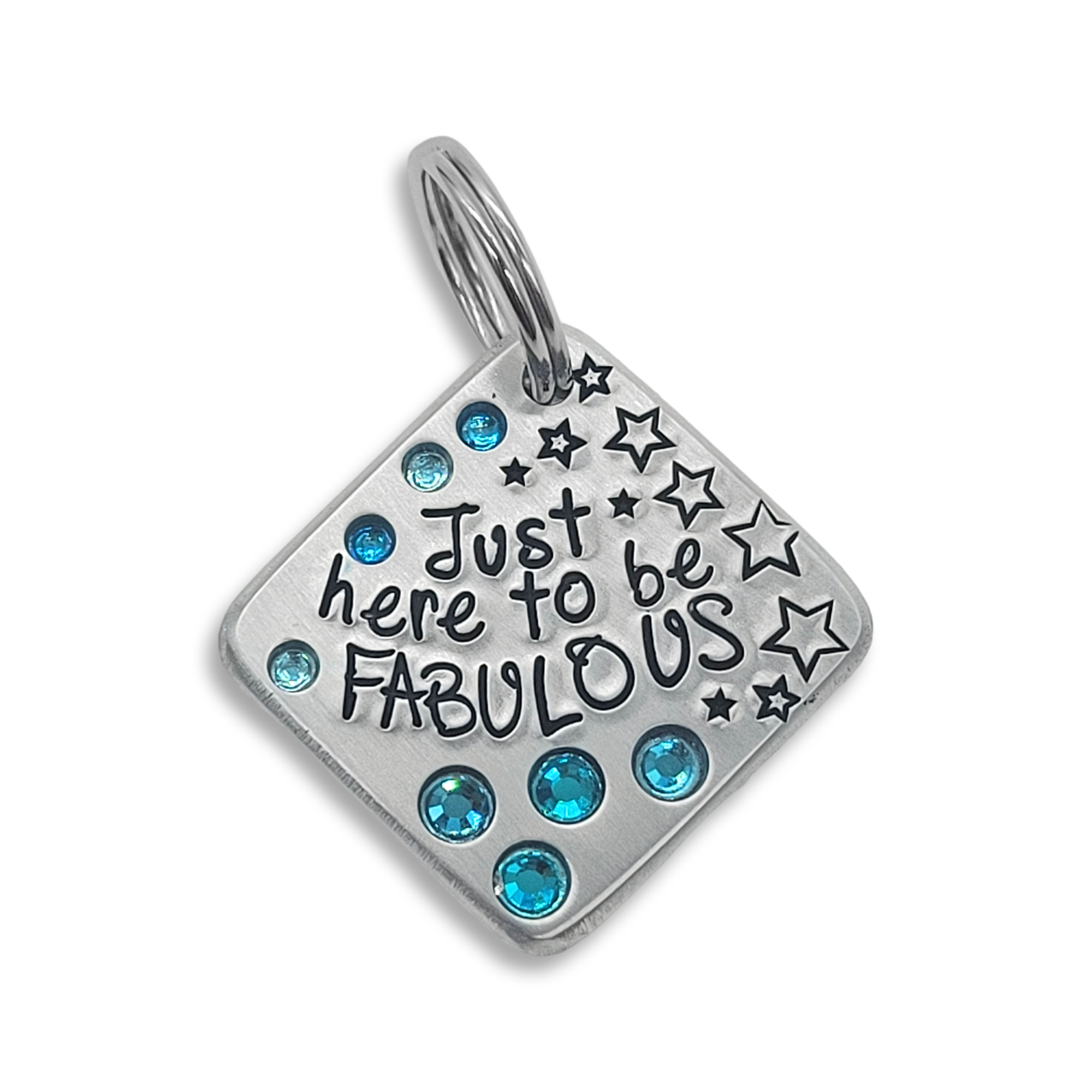 Just here to be fabulous 1.25&quot; ditto tag - Trash Panda&#39;s Closet