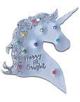 Custom Unicorn Aluminum Ornament