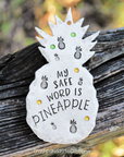 Custom 3.5" Pineapple Aluminum Ornament