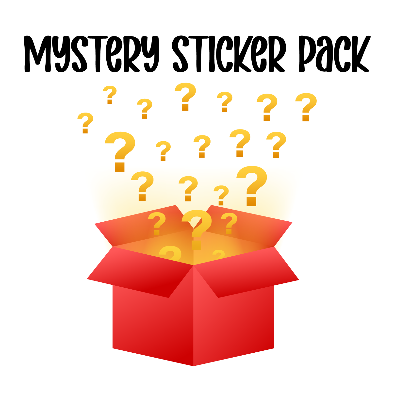 Mystery Pack of 5 Stickers