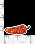 Neurospicy Pepper Vinyl Sticker